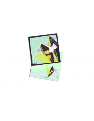 CentroStyle Microfibre Cloth Artu Flower CentroStyle Microfibre Cloth Artu Flower