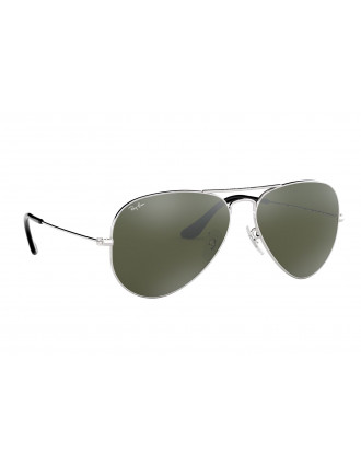 Ray-Ban RB3025 Aviator Large Metal Sunglasses
