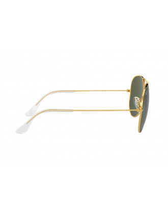 Ray-Ban RB3025 Aviator Large Metal Sunglasses