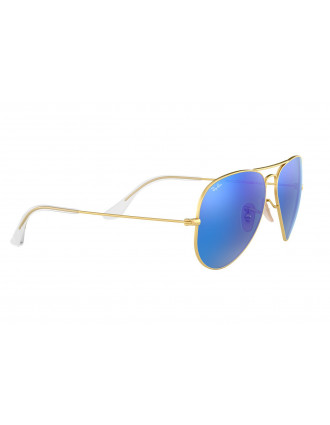 Ray-Ban RB3025 Aviator Large Metal Sunglasses