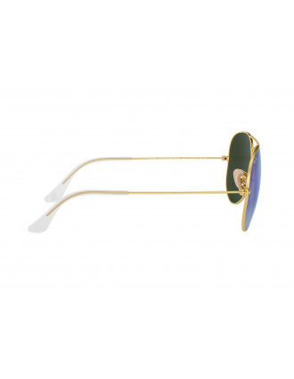 Ray-Ban RB3025 Aviator Large Metal Sunglasses