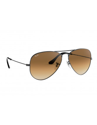 Ray-Ban RB3025 Aviator Large Metal Sunglasses