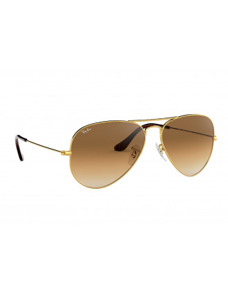 Ray-Ban RB3025 Aviator Large Metal Sunglasses