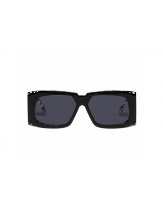 Le Specs Gravitation Black Liquorice Agate Sunglasses