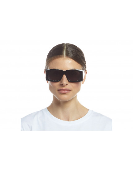 Le Specs Gravitation Black Liquorice Agate Sunglasses