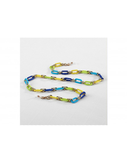 CentroStyle Fluo Colour 10037M Κοκκάλινη Αλυσίδα Γυαλιών