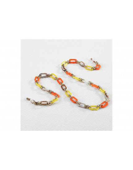 CentroStyle Fluo Colour 10037M Acetate Chain for Glasses