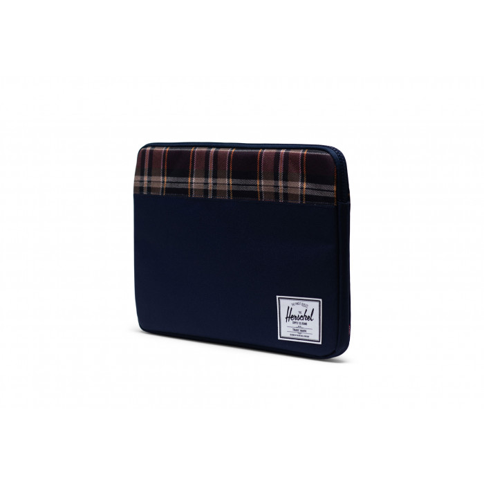 Herschel Anchor Sleeve for iPad Mini Padded Fleece Mini Bag Pouch