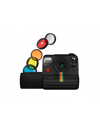 Polaroid Now+ Black Αναλογική Φωτογραφική Μηχανή