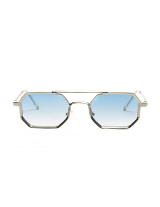 OS Sunglasses Mykonos Blu Fume Silver
