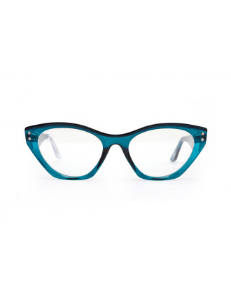 Snob Milano Plastic Eyeglasses Clip-on