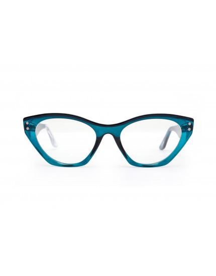 Snob Milano Plastic Eyeglasses Clip-on