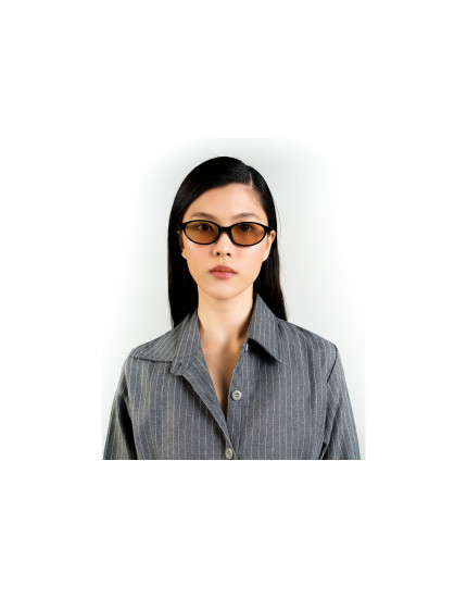 Oscar & Frank Sammy Gloss Black Sunglasses Oscar & Frank Sammy Gloss Black Sunglasses